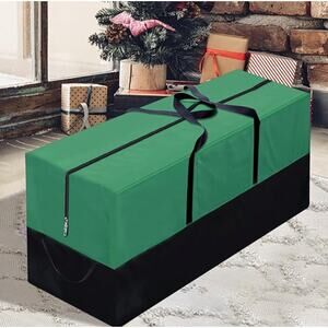Christmas Tree Storage Bag, Fits Up 8 Ft Tall Heavy Duty Handles & Zipper